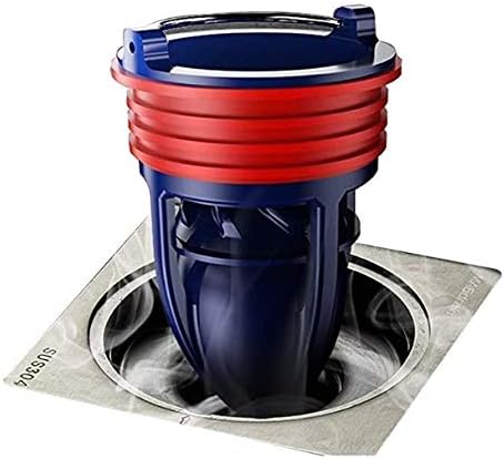 Shower Floor Drain Backflow Preventer One Way Drain Valve Sewer Core Patented Magnetic Drainage Insert Drain Plug(1.5-1.77in Hole) (Suitable for Tube Depth 2.56-4.13in) (Depth 2.56in) - Image 1