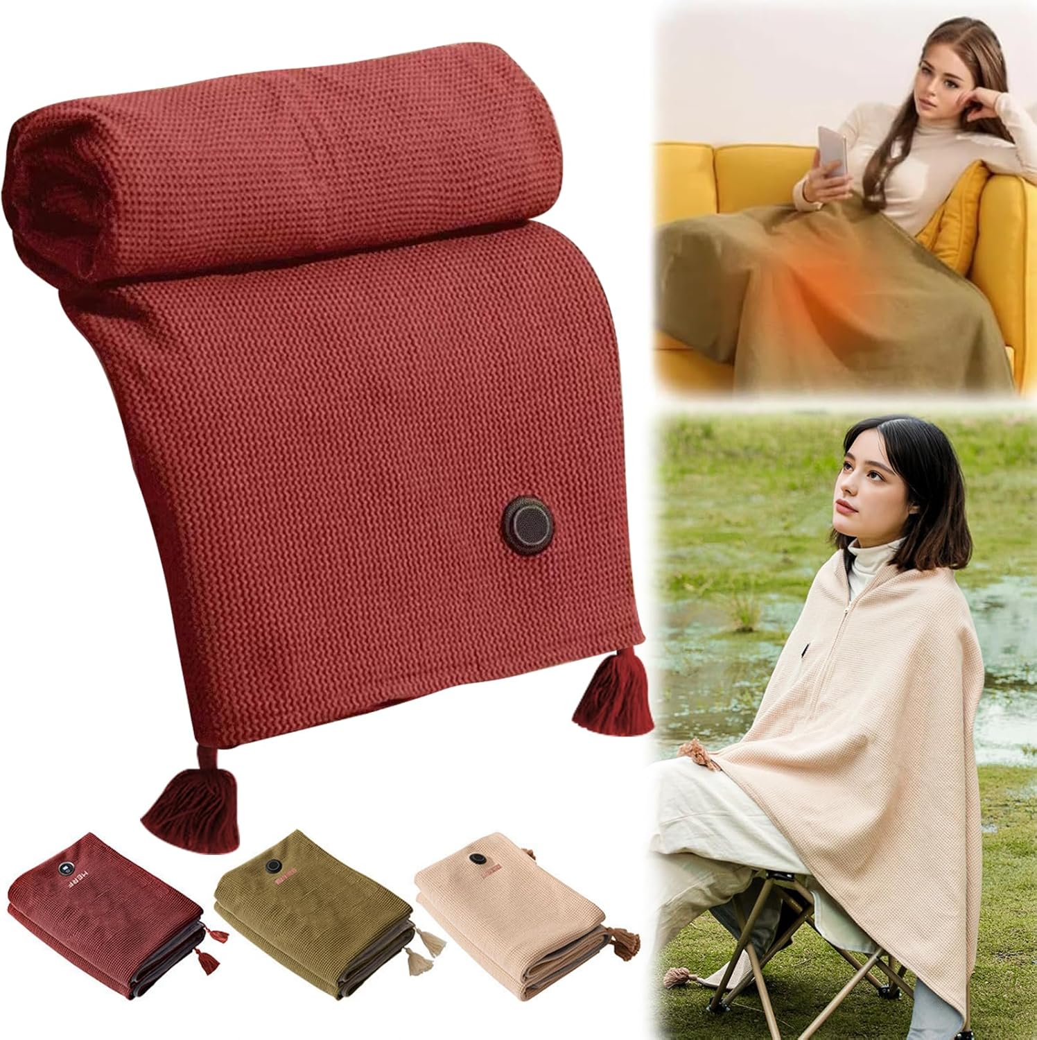 Portable Heated Shawl, 59