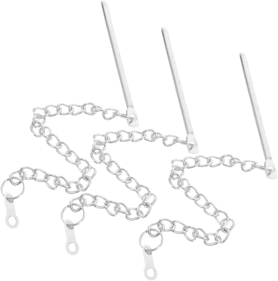 3pcs Reliable Steel Fixing Accessories for Garden Patio Parasols Compatibility for Support - Image 1