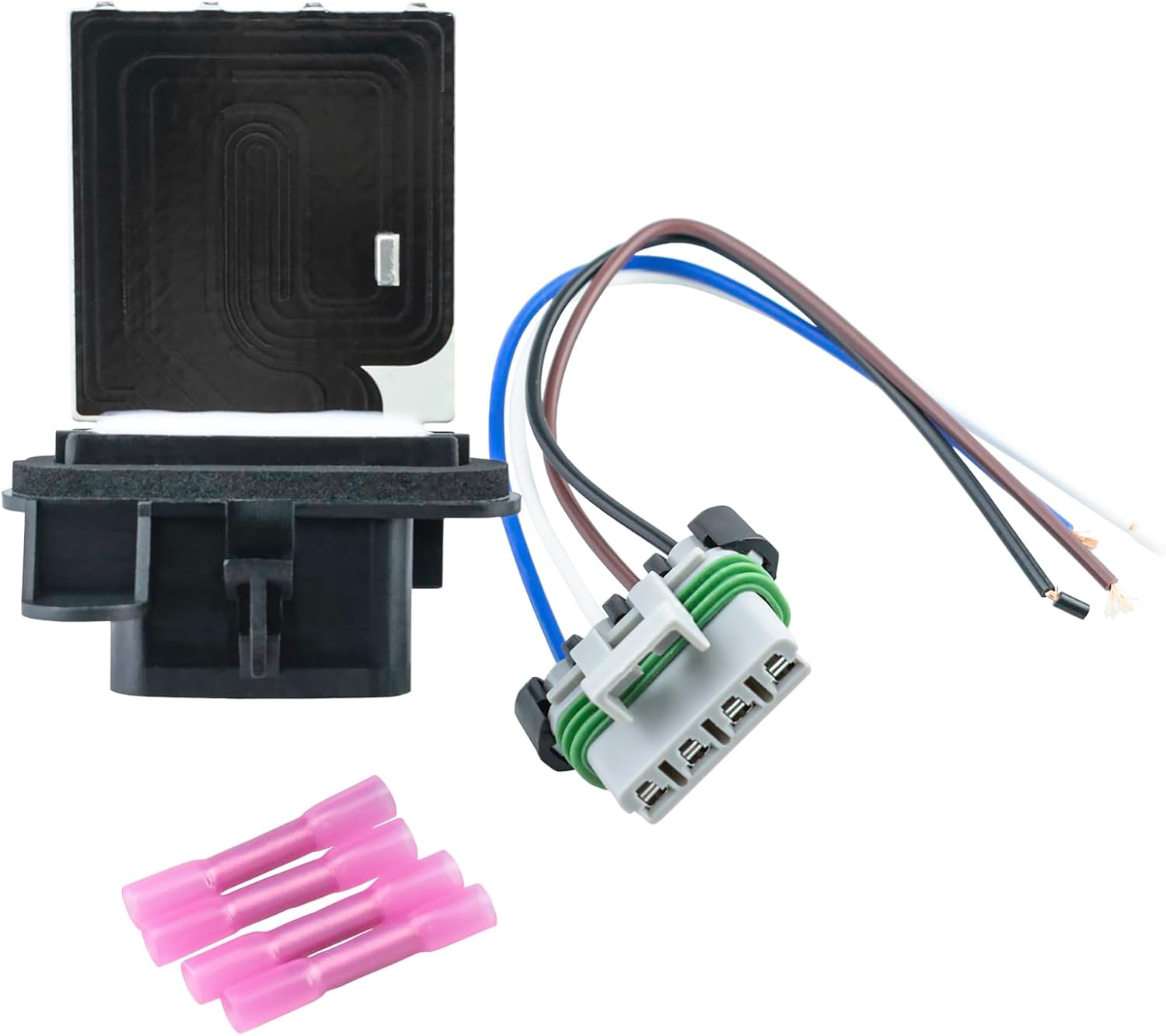 AC Blower Motor Resistor HVAC Heater fit for Toyota Tacoma 2005 2006 2007 2008 2009 2010 2011 2012 2013 2014 2015 2016 2017,‎ 973-582 JA1772 RU1435 4P1650 8713804050 8713804052 - Image 1