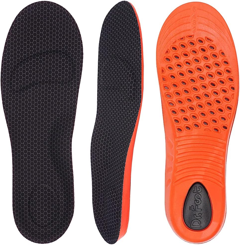 Arch Support Insoles, Relief from Plantar Fasciitis, Metatarsal and Heel Pain, Comfortable Breathable Shoe Inserts, Shock Absorption for Women and Kids (Small) - Image 1
