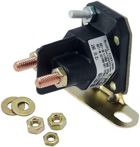 Replacement Hustler Zero Turn Lawn Mower Part No. 030817 - Start Solenoid Valve Hardware Kit - Hustler Part No. 030817 - Image 1