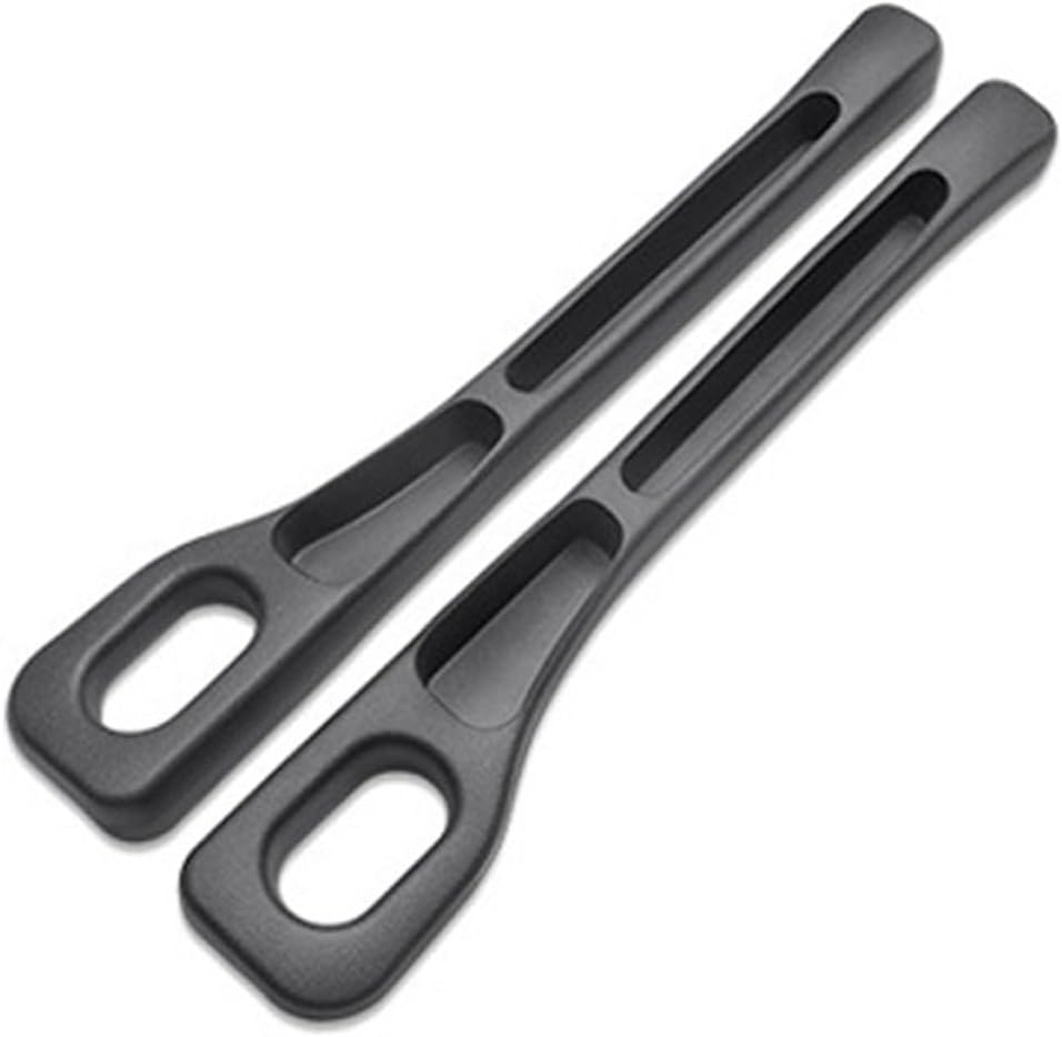 1 Pair Universal Car Seat Gap Plug Strip Side Seam Car Gap Filler Leak Proof Seat Gap Storage Organizer Interior Decoration(Black 1 Pair) - Image 1