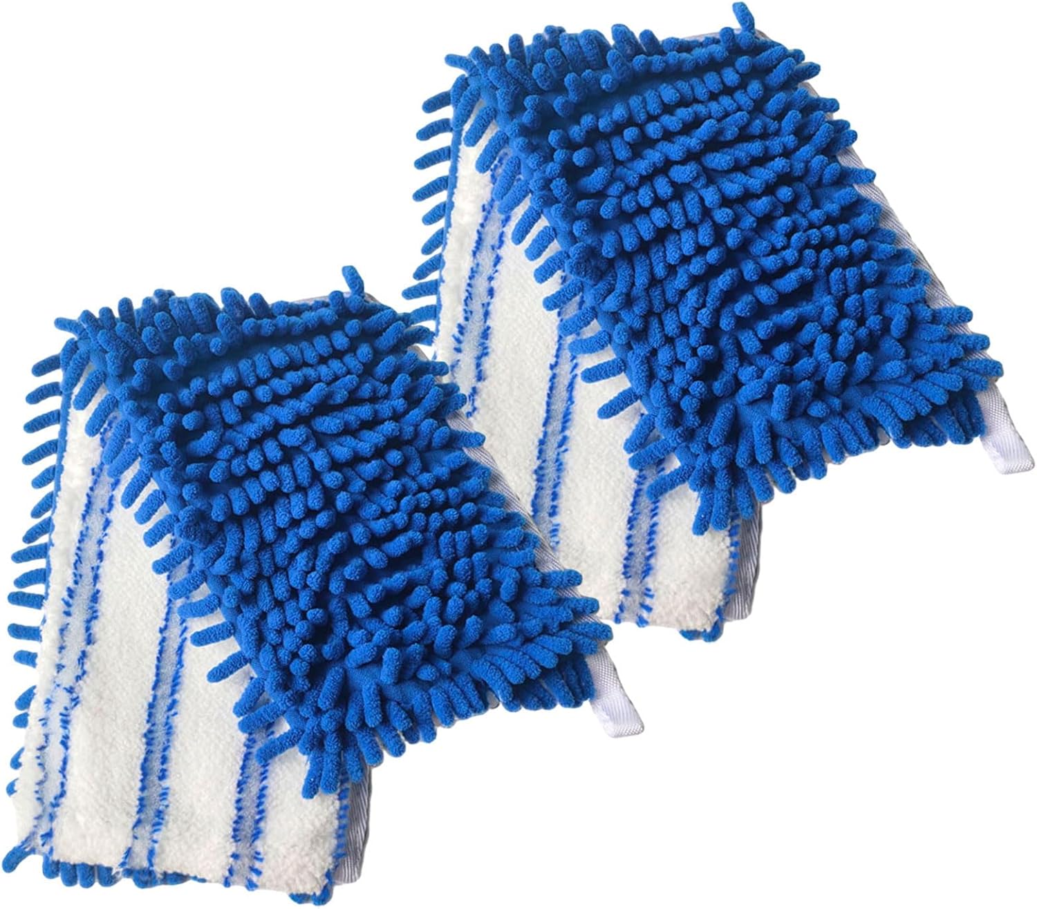 2 Pack Microfiber Mop Refills Compatible with O-Cedar Dual-Action Flip Mop Resuable Replacement Mop Heads for Dry & Wet Use - Image 1