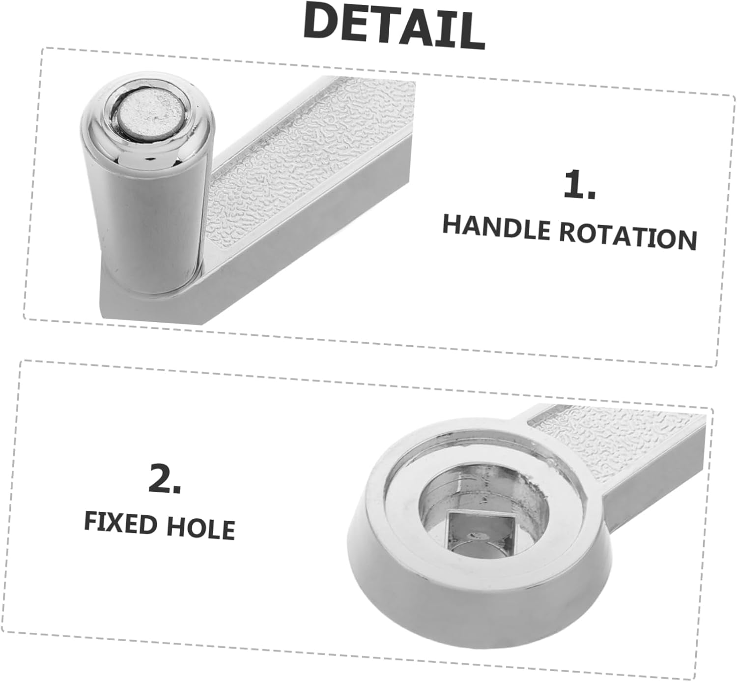 Outdoor Sunshade Accessories Handle Replacement Durable Patio Umbrella Crank - Image 3