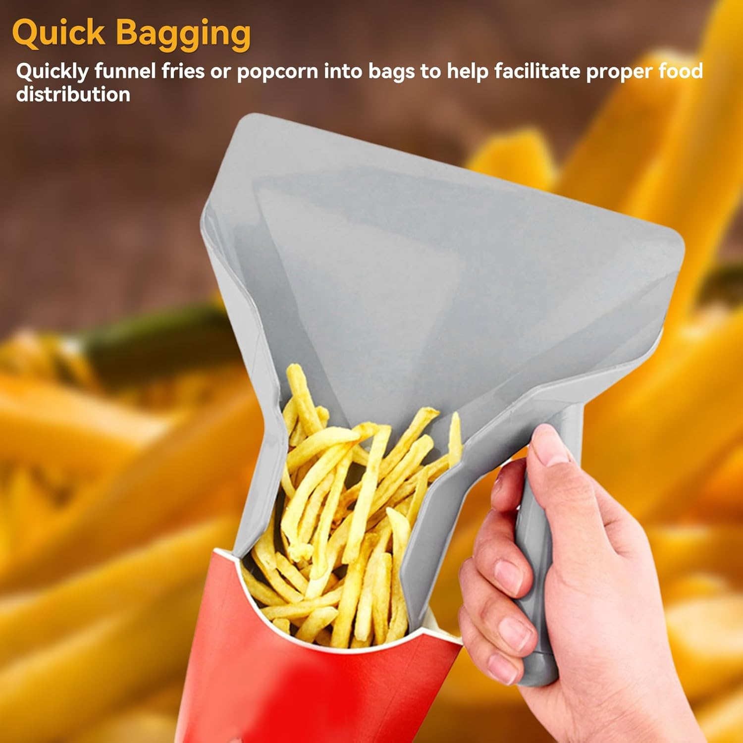 Popcorn Scoop, French Fry Scoop French Fry Bags Freeze Dryer Trays Harvest Right Freeze Dryer Commercial Food Preparation Equipment - Image 3