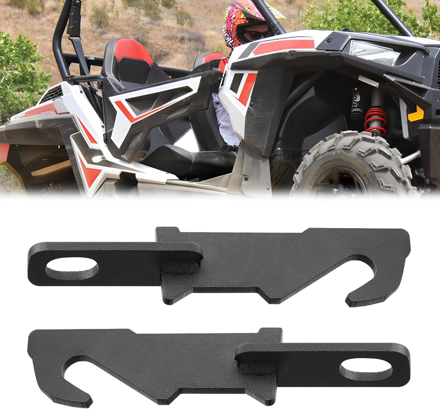 RZR Door Latch Black 3.5