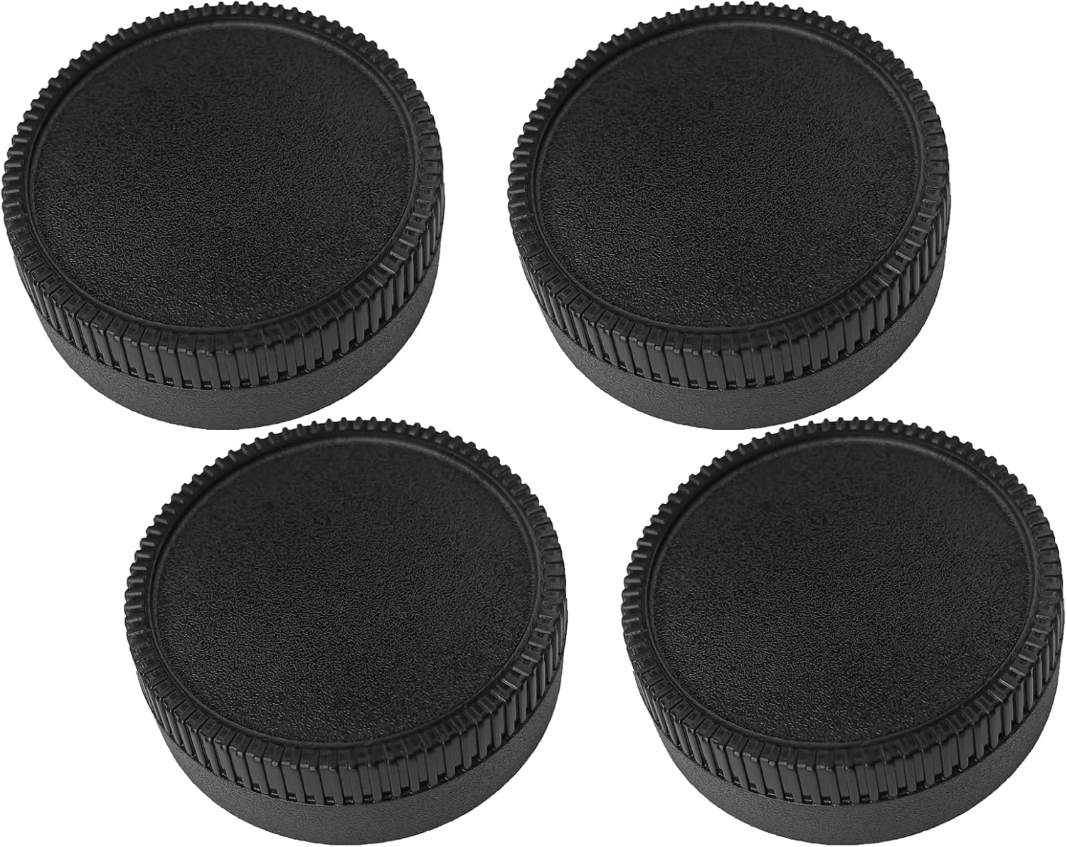 [4Pack] Rear Lens Cap Cover for Nikon AF AF-S SLR DSLR Cameras Lens,   Nikon D5100 D7500 D7000 D850 D810 D800 D750 D350 D3500 D3400 D3300 D3200 D3100 D5600 D5500 D5300 D90 D80 D70 - Image 1