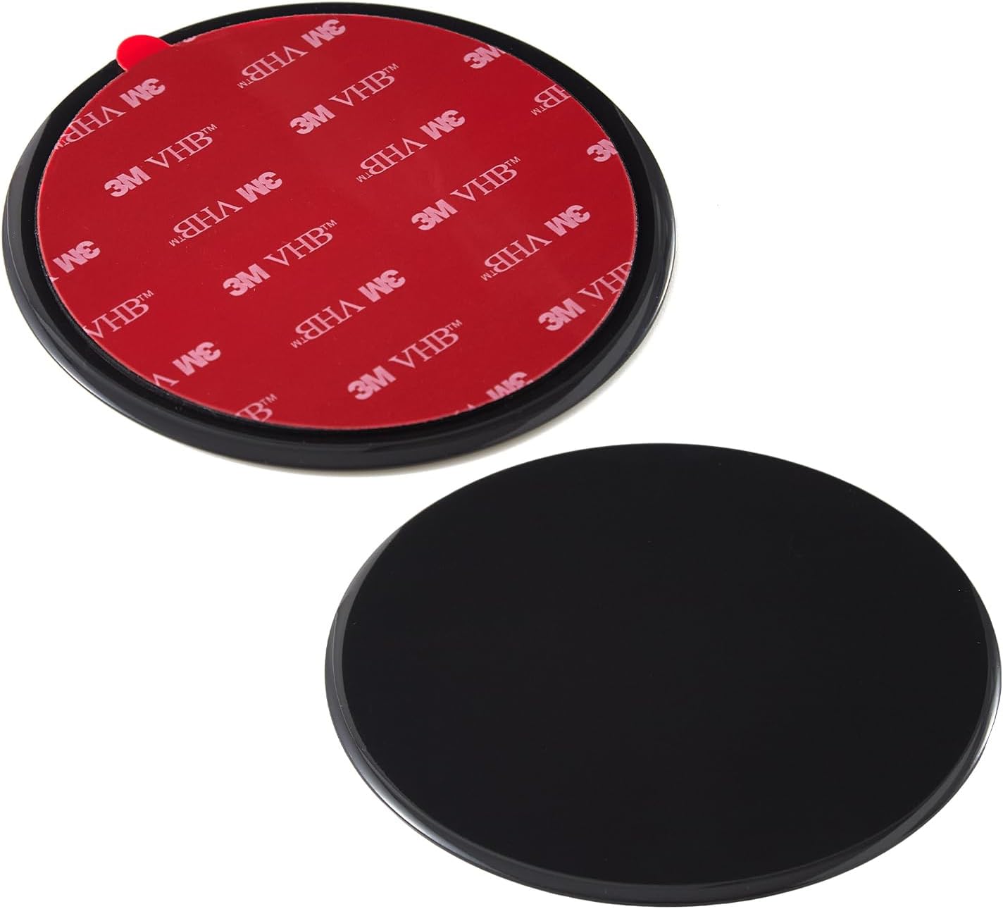 2 Pcs 70mm 3M VHB Adhesive Dashboard Pad Mounting Disk for Suction Cup Phone Mount & Garmin GPS Suction Mount Dash Cam Holder Stick On Universal Dash Mount Pad - Image 1