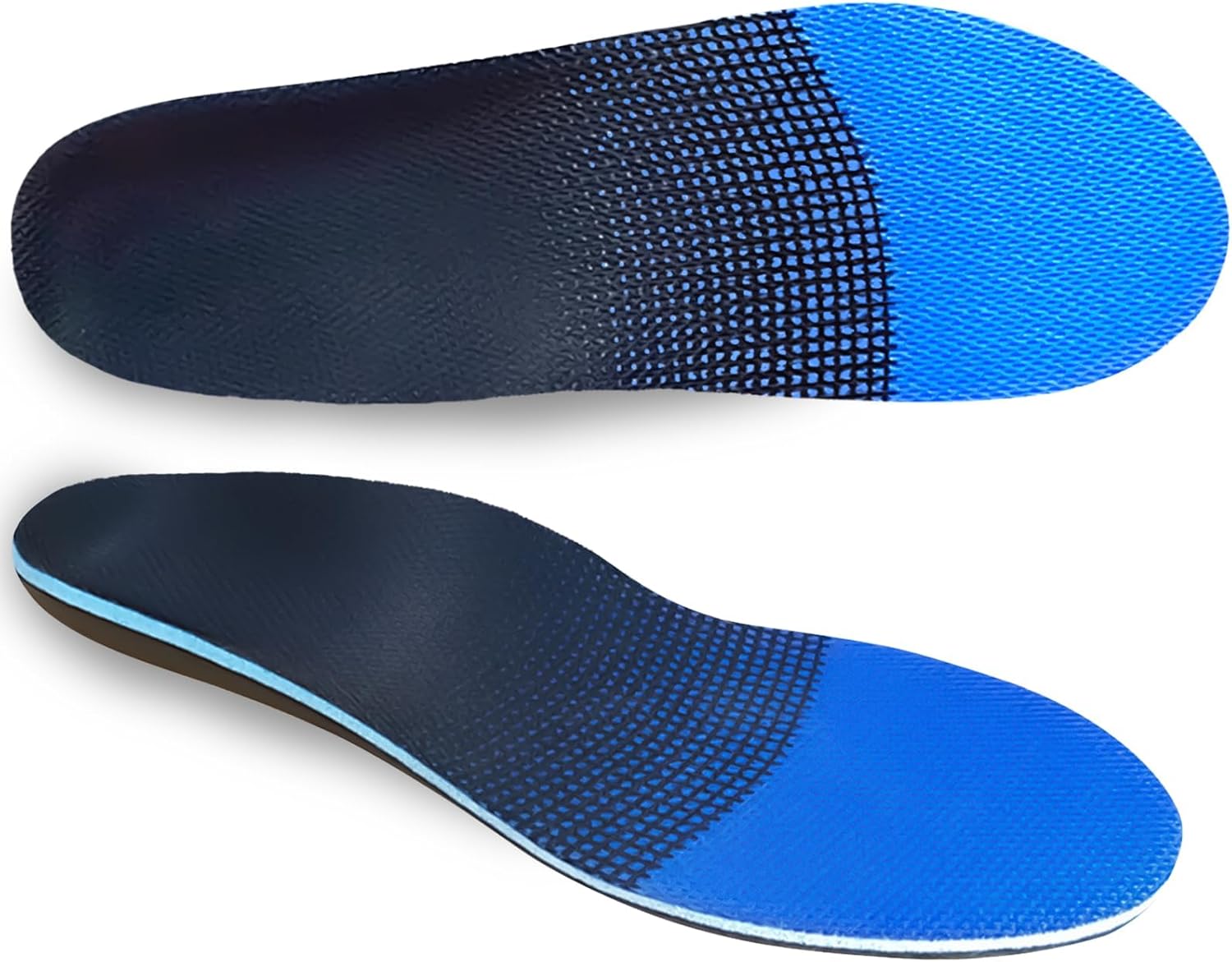 Plantar Fasciitis Feet Insoles, Arch Supports Orthotics Inserts Relieve Flat Feet for Men, Women, Orthotic Insoles for Foot Pain Mens 10-10 1/2 | Womens 12-12 1/2 - Image 1