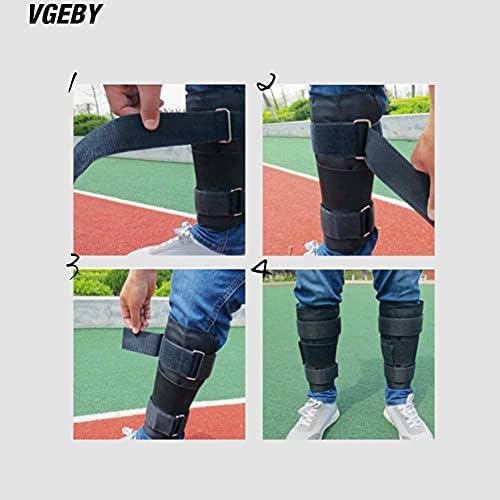 Weighted Leg Bands, Ankle Adjustable Loading Weighted Leg Strap for Women Men Fitness, Walking, Jogging, Exercise, Gym - Image 4