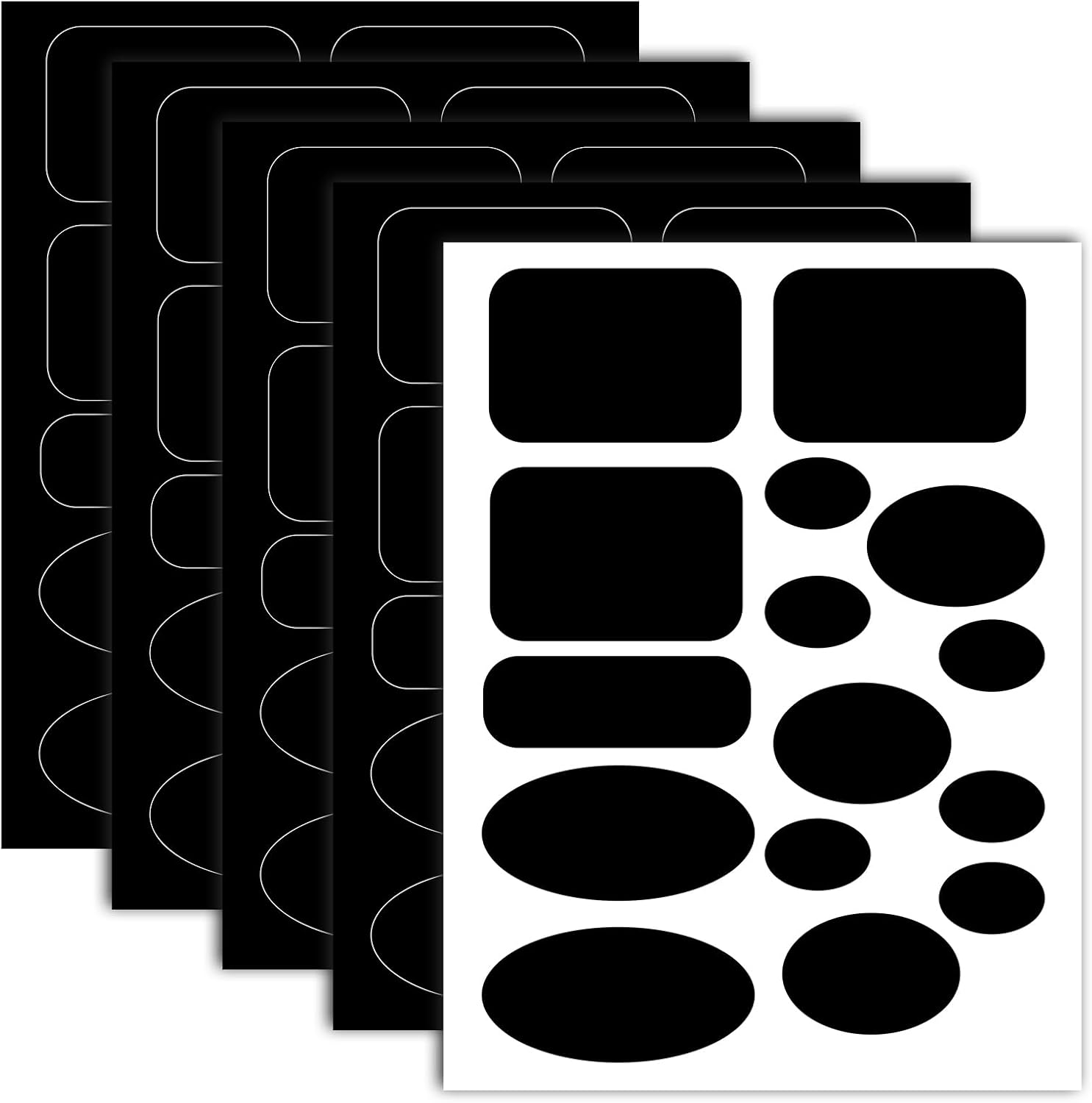 75Pcs Down Jacket Repair Patch, Black Self Adhesive Nylon Repair Patch Tape Washable Fabric Clothing Repair Patch Tape for Puffer Jackets Coats Tents Sleeping Bags Down Jacket Repair Patches - Image 1