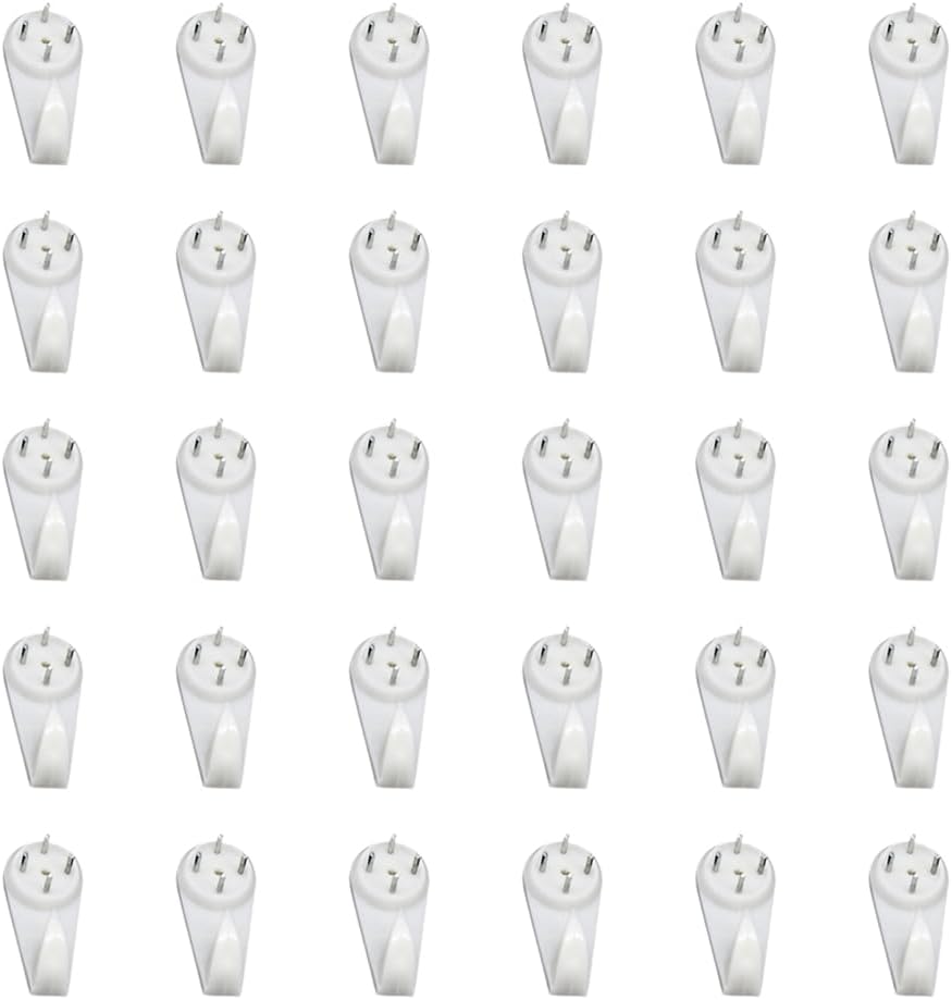 Concrete Wall Hooks，30pcs Invisible Nail Hangers, No Damage Wall Picture Hanger ， Powerful Concrete Hard Wall Drywall Picture Hooks Non-Trace Hanging Hook for Picture Photo Frame Clock Hangers - Image 1
