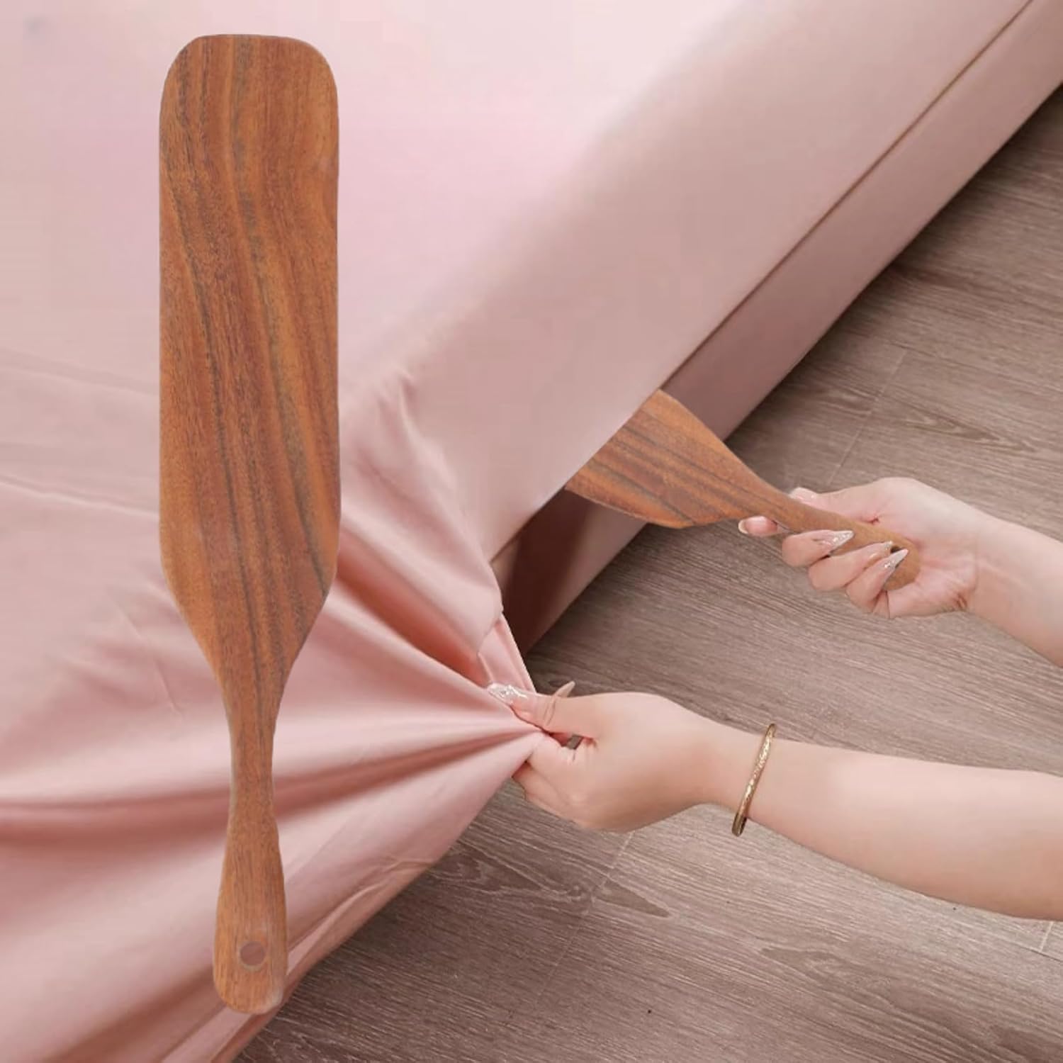 Mattress Lifter for Changing Sheets Bed Skirts, Bed Making Tool for Bed Making Easier, Sheet Tucker Tool Protect Your Back, Hand, Reduce Excess Strain(1 Pieces) - Image 1