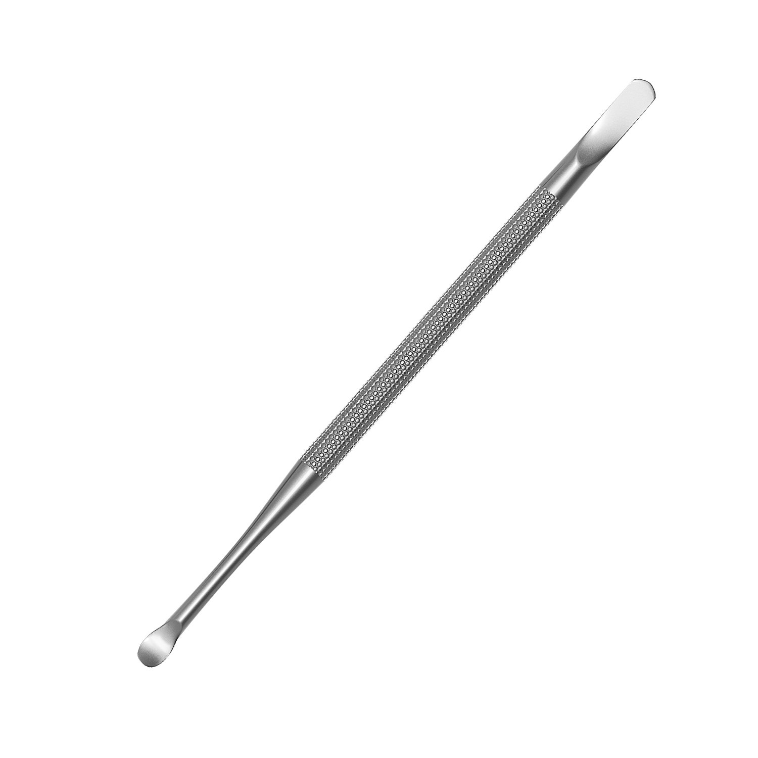 Professional Cuticle Pusher and Spoon Nail Cleaner | Dual Sided Stainless Steel Pusher and Nail Cleaner | For Nail And Cuticle Care | by Sterling Beauty Tools - Image 1