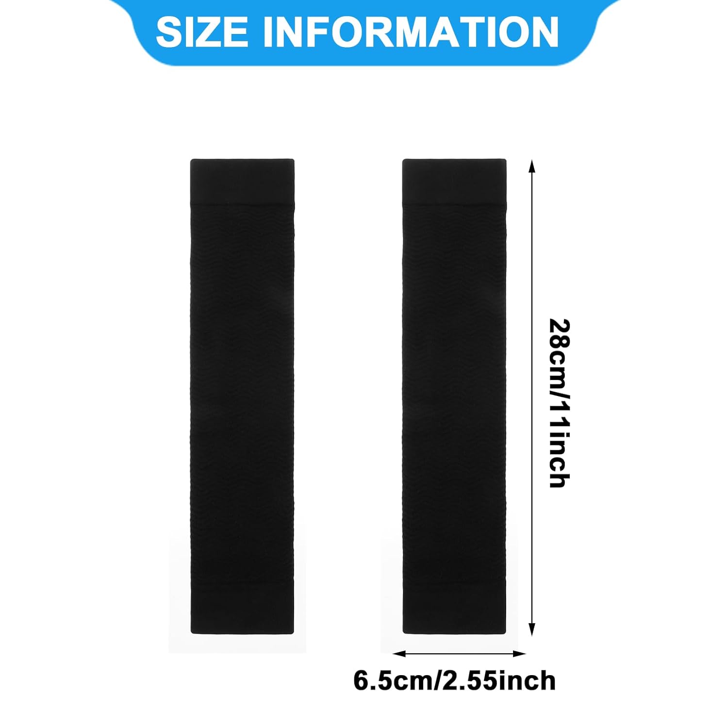 4 Pairs Arm Compression Sleeve for Women, Elastic Sport Arm Shapers Slim Upper Arm Wraps for Flabby Arms - Image 3