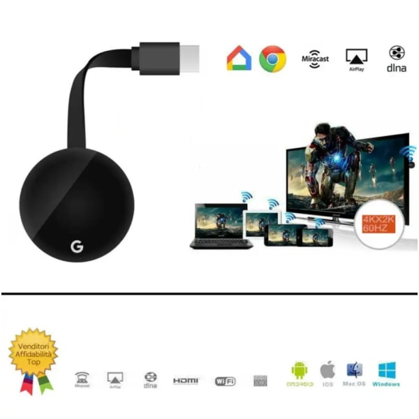 Chromecast 5G Wireless Display - Image 1