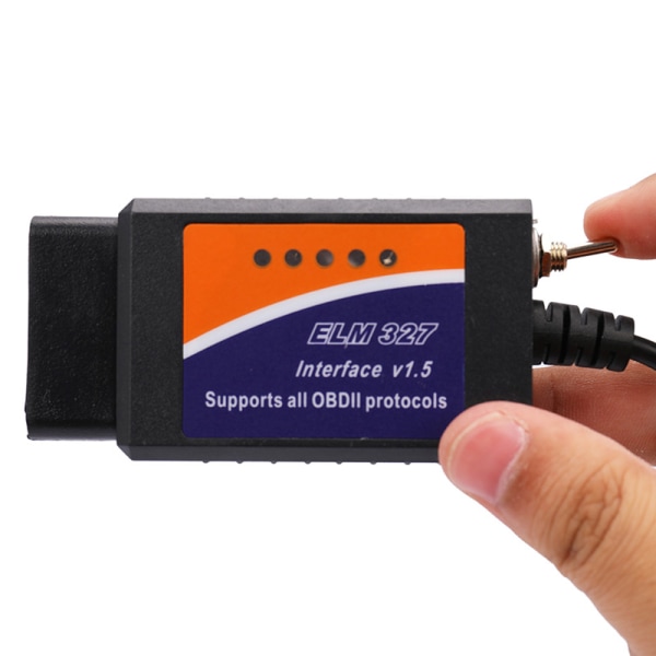 ELM327 USB V1.5 Interface Adapter with CH340 25K80 Chip Compatible with Forscan ELMconfig One Size - Image 2