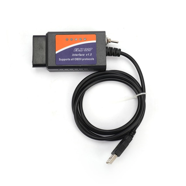 ELM327 USB V1.5 Interface Adapter with CH340 25K80 Chip Compatible with Forscan ELMconfig One Size - Image 3