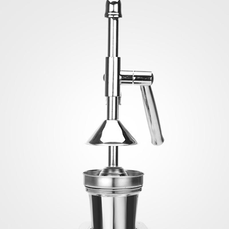 Stainless Steel Manual Press Fruit Squeezer Handheld Orange Lemon Maker Vegetable Juice Blender Cup - Image 4