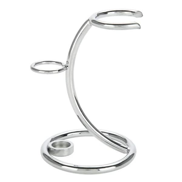 Stainless Steel Razor and Brush Holder Stand Organizer Storage - Image 2