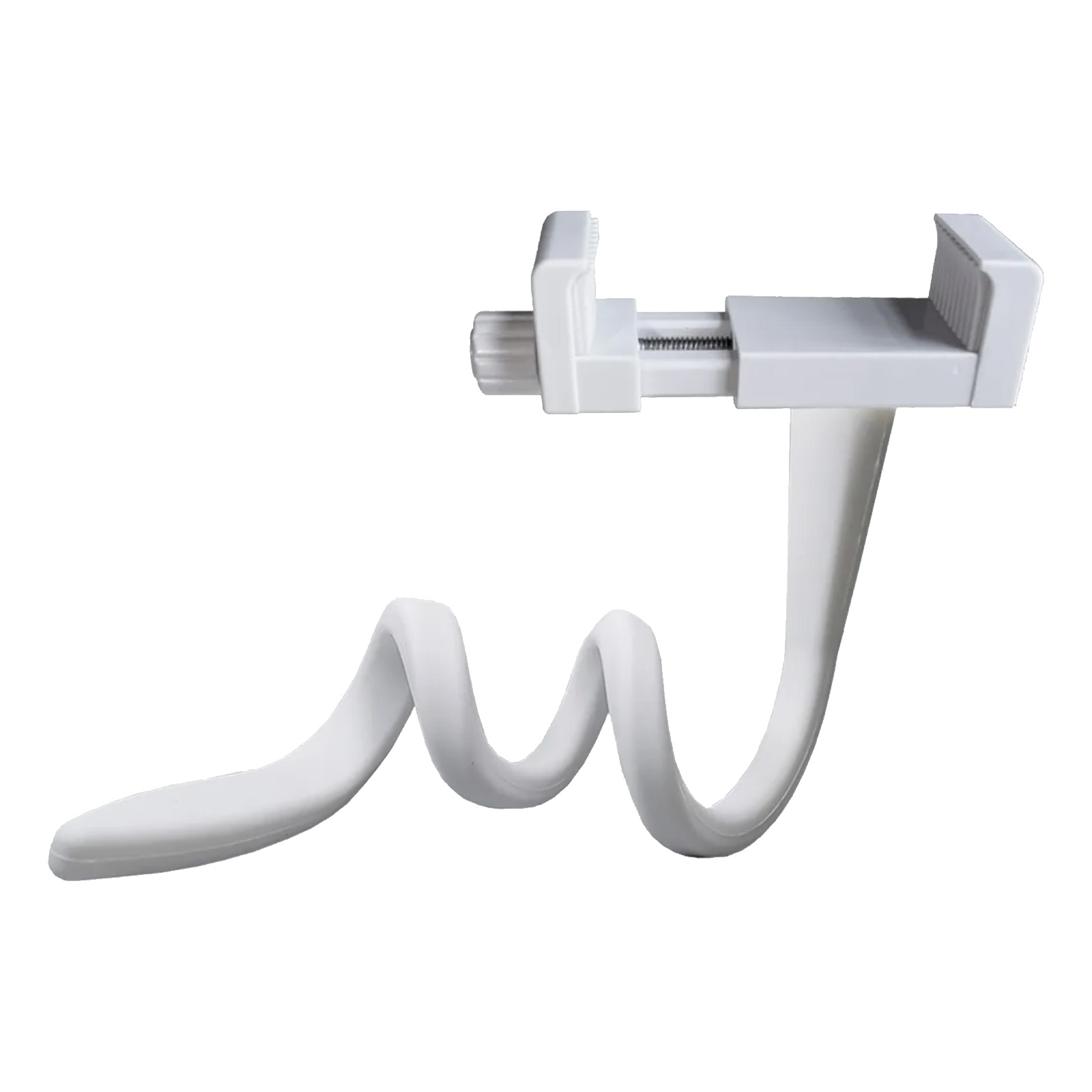 Flexible White Silicone Universal Baby Monitor Holder Tripod - Image 1