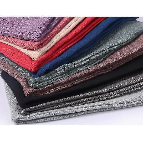 Chemo Hats Slouchy Baggy Beanie 5-Pack Khaki Black Grey Burgundy Purple - Image 5