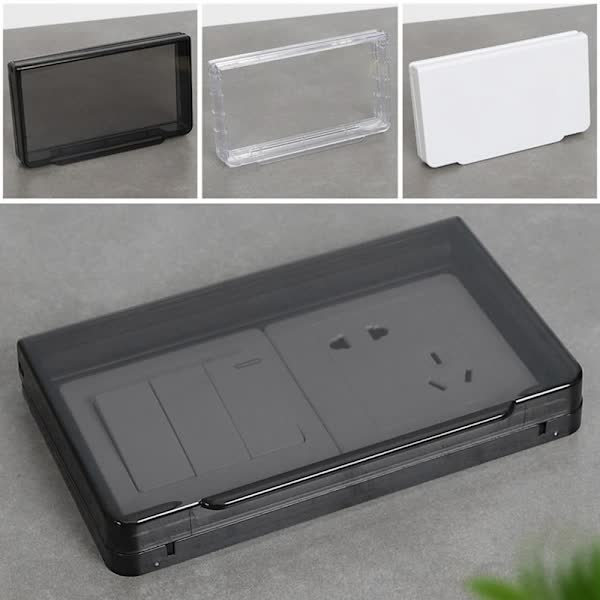 Switch Protective Cover Socket Waterproof Box Transparent - Image 3