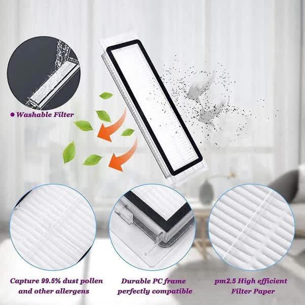 Compatible with Roborock S5 Max S6 S6 Pure MaxV S5 S6 Vacuum Cleaner Accessories - Image 3