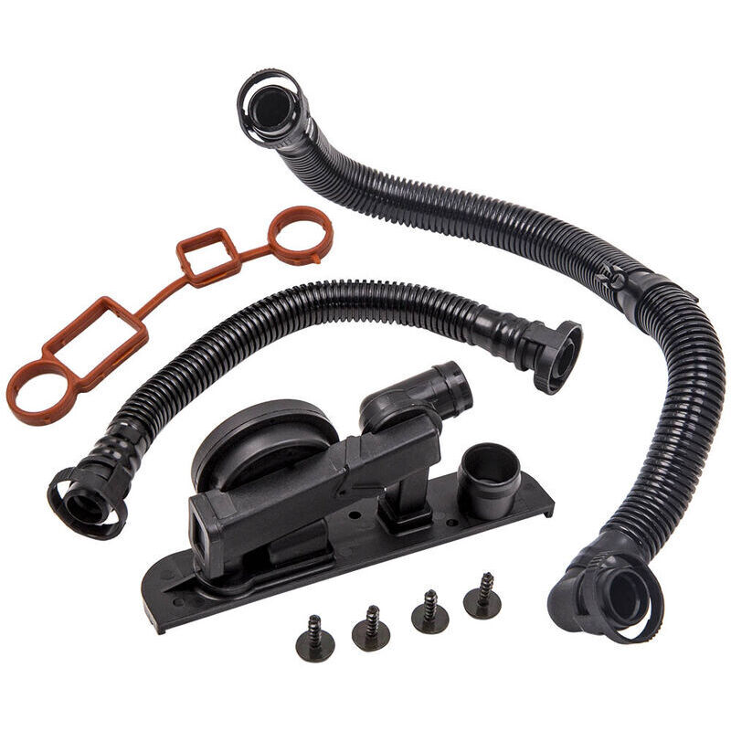 PCV Valve \u0026 Gasket for Audi VW Seat 2.0 TFSI Engine Compatible with OEM 06F129101 - Image 1