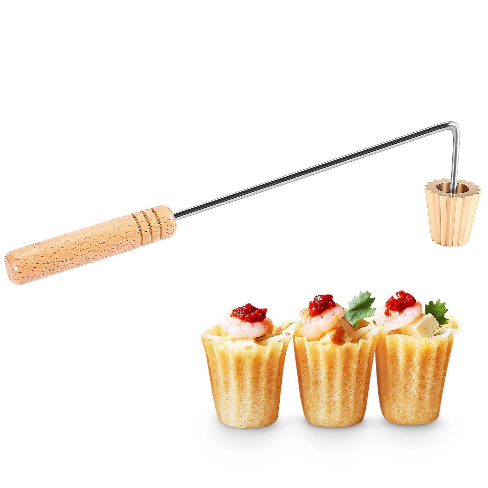 Pie Tee Maker Nyonya Top Hats Mold Egg Cake Baking Tool Kit Reusable Deep Fried Snack - Image 2