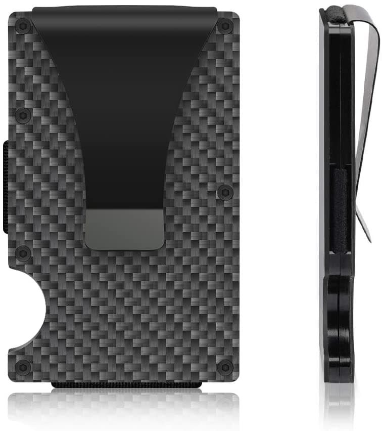 Best selling product!!! Carbon fiber RFID Card holder Black - Christmas gift One size - Image 2