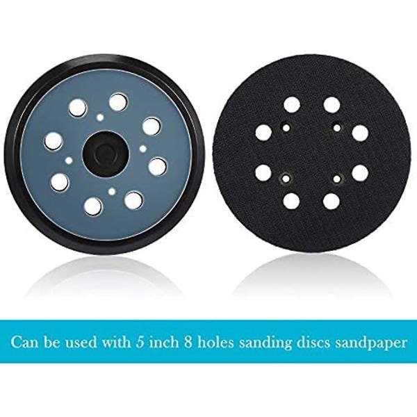 125mm Sanding Disc 8-Hole 2 pcs with Dwe6423 Dwe6421 Compatible Sandpaper Accessories - Image 3