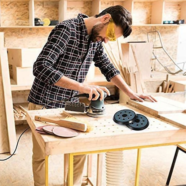 125mm Sanding Disc 8-Hole 2 pcs with Dwe6423 Dwe6421 Compatible Sandpaper Accessories - Image 5