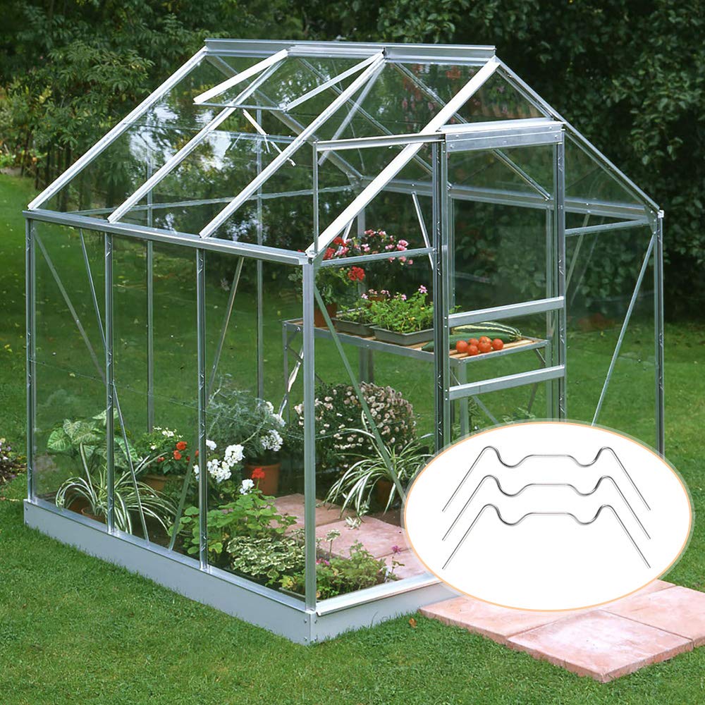 Greenhouse Clamps 50-Pack Stainless Steel W-Clamps - Image 5