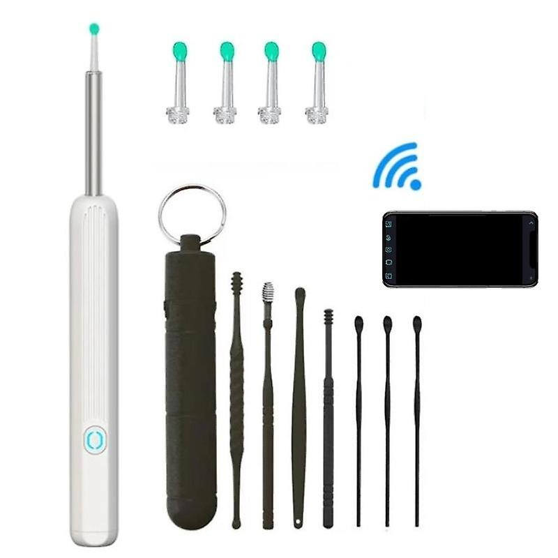 Wireless Smart Visual Ear Cleaner Usb WiFi Otoscope TW1 Ear Wax Removal Tool Set with Camera Ear Endoscope HD 1080P for iPhone iPad Android [db] - Image 3