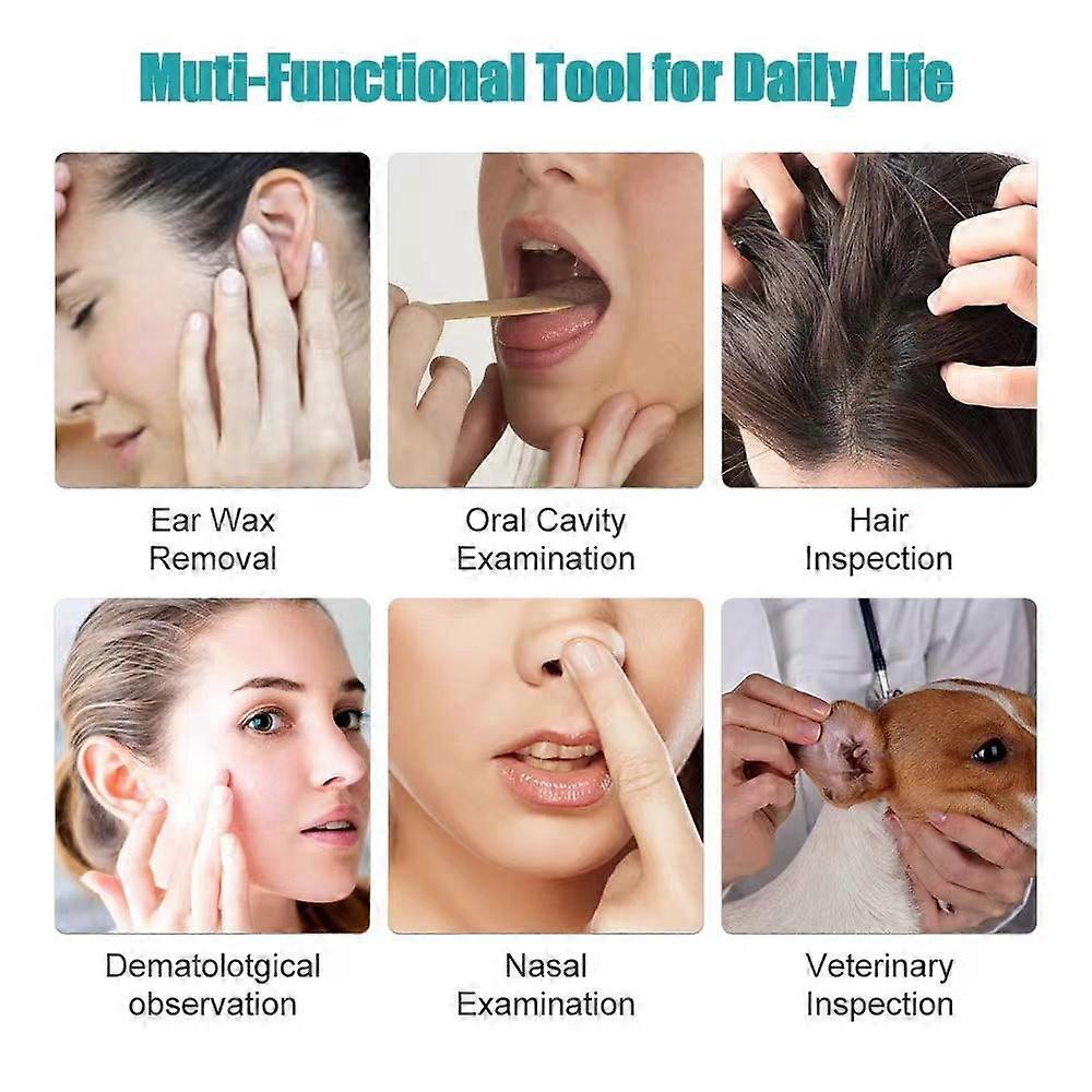 Wireless Smart Visual Ear Cleaner Usb WiFi Otoscope TW1 Ear Wax Removal Tool Set with Camera Ear Endoscope HD 1080P for iPhone iPad Android [db] - Image 5