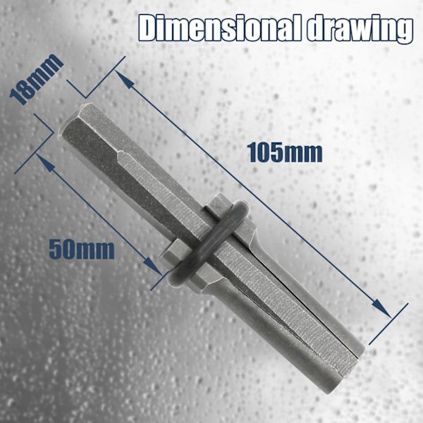 Wedge molds/Stone wedge for stone cracking 18 mm 5-pack - Image 3
