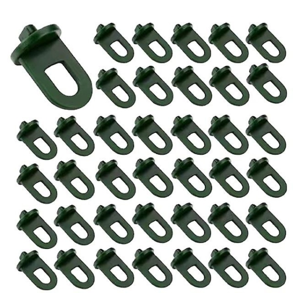 Greenhouse Clamps Set of 50 Strong Grip Eyelets Compatible with Trellis Plant Holder - Image 1