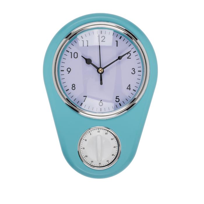 Wall Clock Timer Function Blue 435 New High Quality - Image 3
