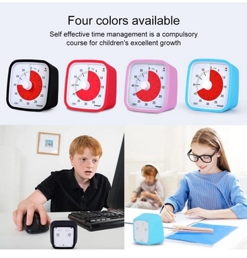 Visual Timer 60 Minute Classroom Timer for Kids Black 150 - Image 6