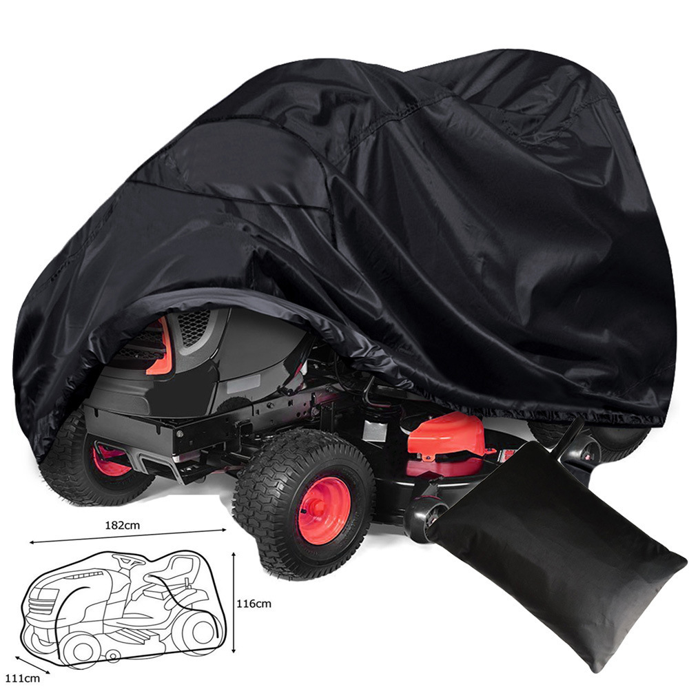 Lawn Mower Cover Waterproof UV-Resistant Dust Protective Cover for Riding Lawn Mower Compatible with John Deere Tractor - Image 2