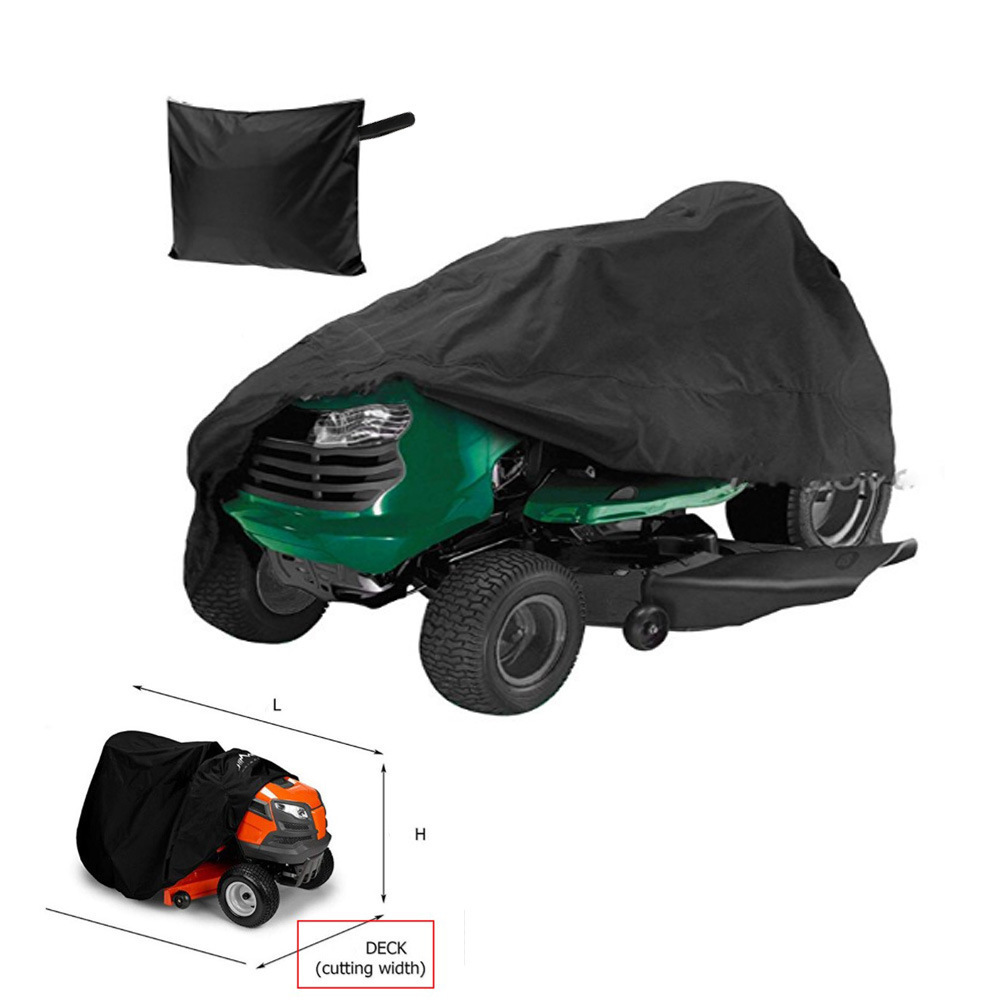 Lawn Mower Cover Waterproof UV-Resistant Dust Protective Cover for Riding Lawn Mower Compatible with John Deere Tractor - Image 3