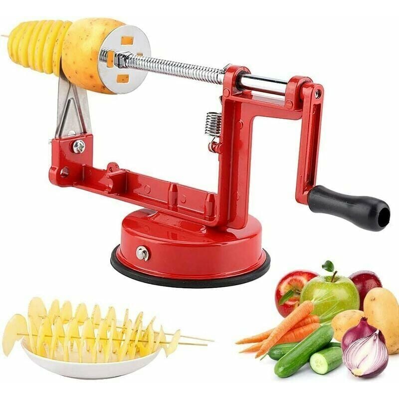 Stainless Steel Tornado Potato Chips Machine Spiral Cutter Peeler Fruit Corer Slicer - Image 1