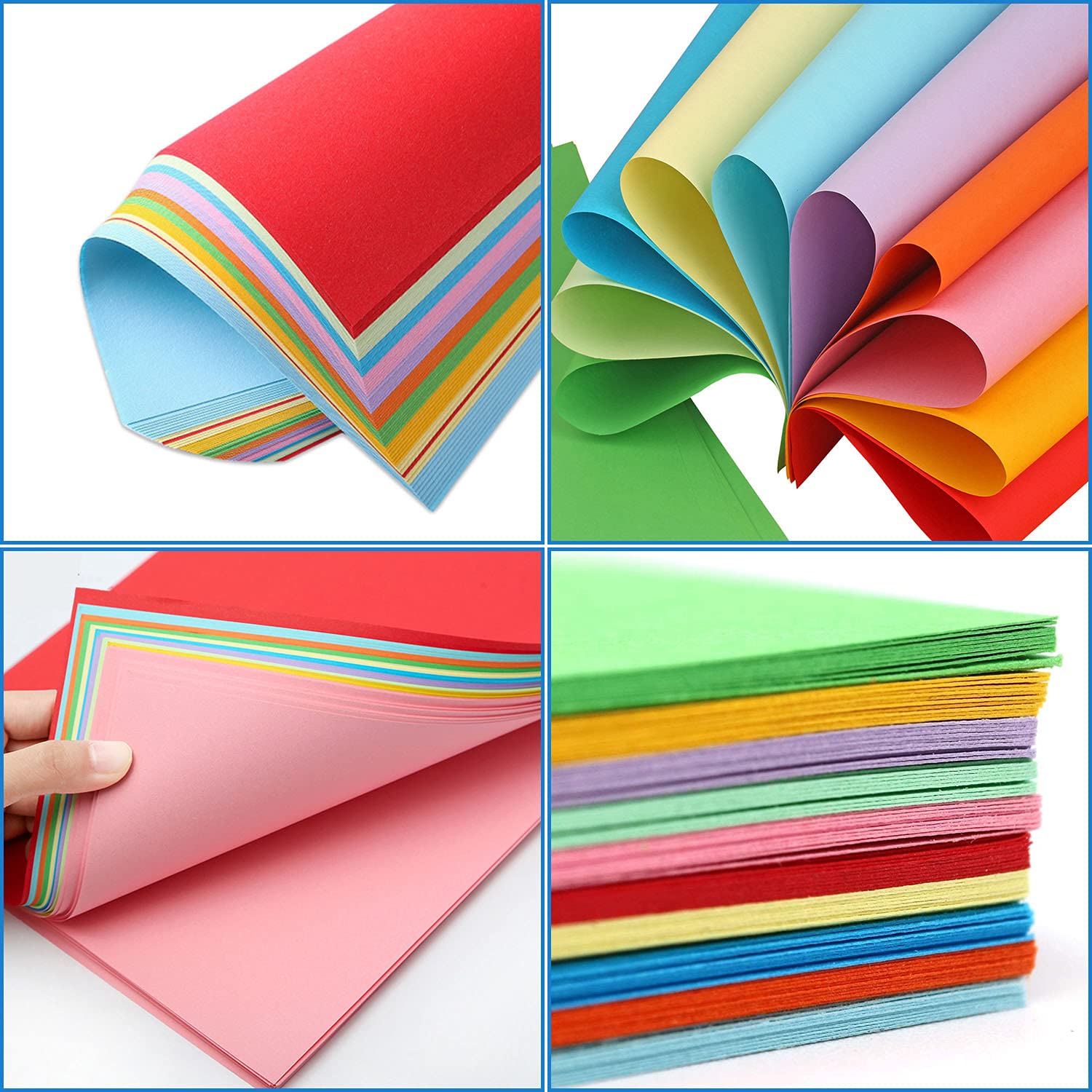 Colored A4 Paper 70g/m2 for DIY Art Projects 100 Sheets - Image 4
