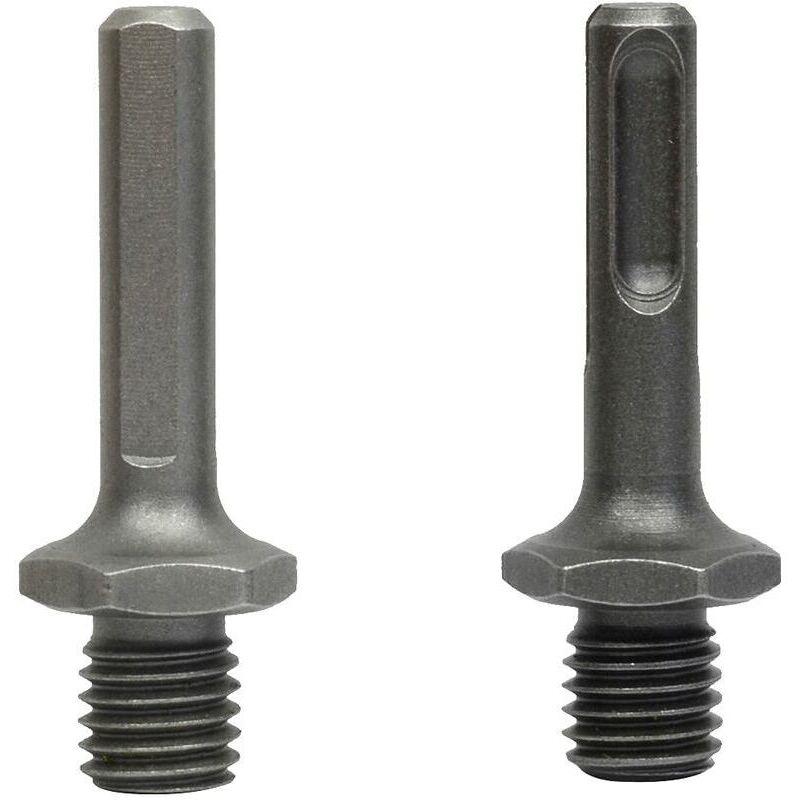 M14 external thread to SDS Plus internal thread and internal triangle adapter for drill grinder, from DEBUNS - Image 1