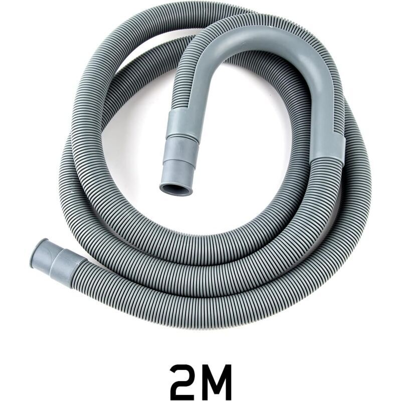 Washing Machine Dryer Drain Hose Extension Connection 2m Compatible with DEBUNS - Image 2