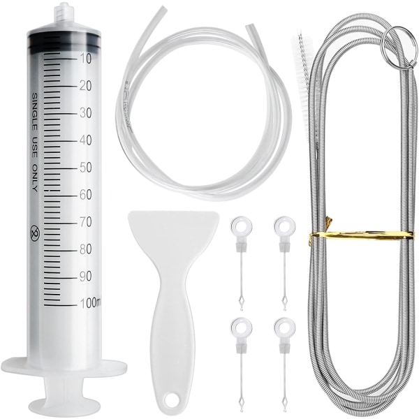 Refrigerator Drain Hole Cleaning Kit 8-Piece Set for Refrigerator Maintenance - Image 1