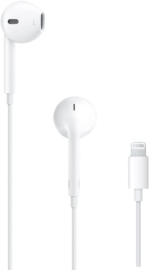 Compatible with Apple iOS EarPods with Lightning Connector for Wired Control Calls Karaoke and Noise Cancellation - Image 1