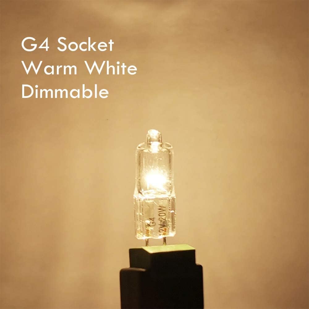 G4 halogen lamps 10W 12V - Warm white - 12 pcs 10W 12pcs 10W 12pcs - Image 3